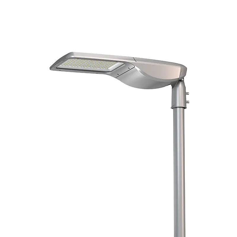 LED-gadelampe uden værktøj i trykstøbt aluminium